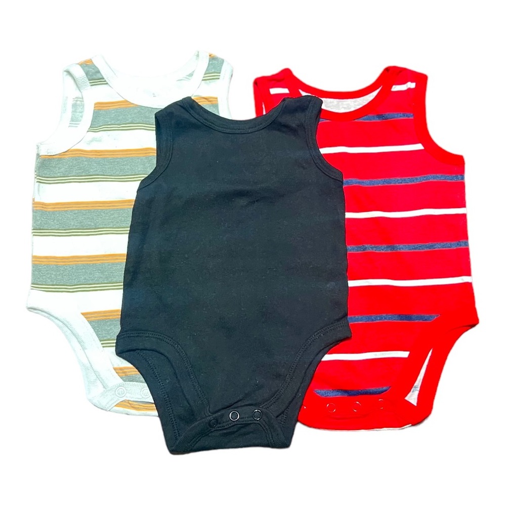 Baby Boy Tank Top Onesie Bodysuits Bundle